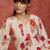 Women Floral Printed Pure Cotton A-Line Kurta with Trousers