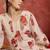 Women Floral Printed Pure Cotton A-Line Kurta with Trousers