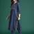 Ethnic Motifs Printed Panelled Beads & Stones Pure Cotton Kurta with Trousers