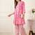Women Printed Regular Pure Cotton Kurta with Trousers