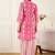Women Printed Regular Pure Cotton Kurta with Trousers