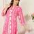 Women Printed Regular Pure Cotton Kurta with Trousers