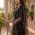 Women Floral Embroidered Regular Thread Work Kurta with Trousers & With Dupatta