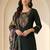 Women Ethnic Motifs Embroidered Regular Thread Work Pure Cotton Kurta with Trousers & With Dupatta