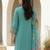 Women Floral Embroidered Regular Thread Work Kurta with Trousers & With Dupatta