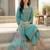 Women Floral Embroidered Regular Thread Work Kurta with Trousers & With Dupatta