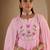 Women Floral Embroidered Panelled Thread Work Pure Cotton Kurta with Trousers & With Dupatta