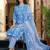 Women Floral Printed Regular Pure Cotton Kurta with Trousers & With Dupatta