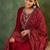 Women Ethnic Motifs Embroidered Panelled Thread Work Kurta with Trousers & With Dupatta