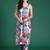 Women Floral Printed Cotton Kurta with Trousers