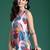 Women Floral Printed Cotton Kurta with Trousers
