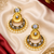 Meenakari Kundan Pearl Chandbali