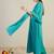 Women Floral Embroidered Panelled Beads and Stones Pure Cotton Kurta with Trousers & With Dupatta