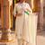 Floral Embroidered Pure Cotton Kurta with Trousers & Dupatta
