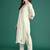 Floral Embroidered Pure Cotton Kurta with Trousers & Dupatta