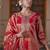 Women Ethnic Motifs Embroidered Sequinned Liva Kurta with Trousers & With Dupatta
