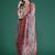 Women Printed Regular Thread Work Kurta with Trousers & With Dupatta