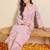 Women Floral Embroidered Regular Thread Work Kurta with Palazzos
