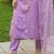 Ethnic Motifs Embroidered Notch Neck Sequinned Kurta With Trousers & Dupatta