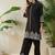 Women Ethnic Motifs Embroidered Regular Thread Work Pure Cotton Kurta with Trousers