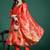 Floral Printed Sequinned Kurta with Trousers & Dupatta