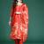 Floral Printed Sequinned Kurta with Trousers & Dupatta