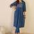Women Ethnic Motifs Printed Panelled Pure Cotton Kurta with Trousers