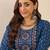 Women Ethnic Motifs Printed Panelled Pure Cotton Kurta with Trousers
