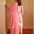 Floral Yoke Design Straight Sequinned Liva Kurta with Trousers & Dupatta