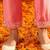 Floral Yoke Design Straight Sequinned Liva Kurta with Trousers & Dupatta