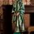 Ethnic Motifs Woven Design Zari Straight Kurta With Trousers & Dupatta