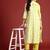 Women Floral Printed Regular Thread Work Pure Cotton Kurta with Trousers & With Dupatta