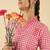 Women Regular Thread Work Pure Cotton Kurta with Trousers