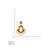  gold plated peacock chandbali earrings for women   kempu pearl drop temple jewelry