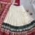 off white Tussar Silk Patola Print Lehenga Choli with Foil Work Detailing