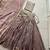 lavender Fendi Silk Sequins Thread Embroidered Belt Lehenga Choli