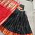 black Paithani Jacquard Silk Lehenga Choli with Weaving Zari Tassel Dupatta