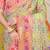 Mint green patola silk blend saree with blouse piece
