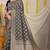 Black woven banarasi silk blend saree with blouse piece