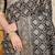 Black woven banarasi silk blend saree with blouse piece