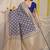 Navy blue woven banarasi silk blend saree with blouse piece