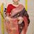 Black patola silk blend zari woven saree with blouse piece