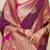 Dark purple silk blend kanjivaram saree with dark magenta zari border