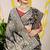 Black banarasi silk blend saree with all-over floral zari jaal work