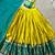 Traditional Poly Cotton Lehenga Choli with Rich Zari Weaving