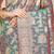 Teal banarasi silk blend saree with rich gold zari floral weaving