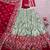 Green Tasar Silk Ikkat Chaniya Choli