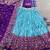 Celebrate in Style with Our Tasar silk blend Ikkat Chaniya Choli