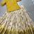 Yellow Cotton Zari Weaving Chaniya Choli - Full Stitched Free Size