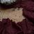 Maroon Color thared Embroidery  Work Silk Blend Saree
